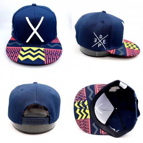 TOPI SNAPBACK  10 DEEP X NAVY